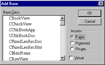 Figure 5-3 Add Base dialog box